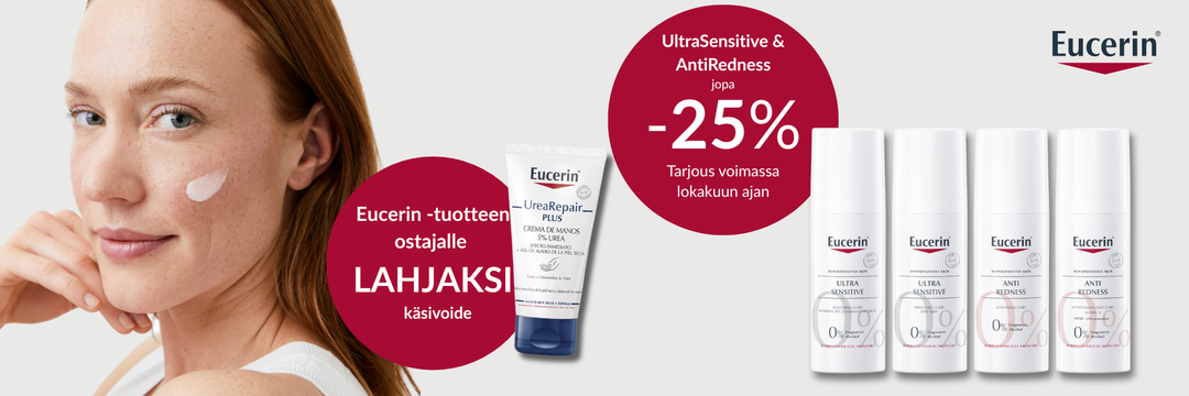 Eucerin Hypersensitive: Rauhoittaa erityisen herkkää ihoa