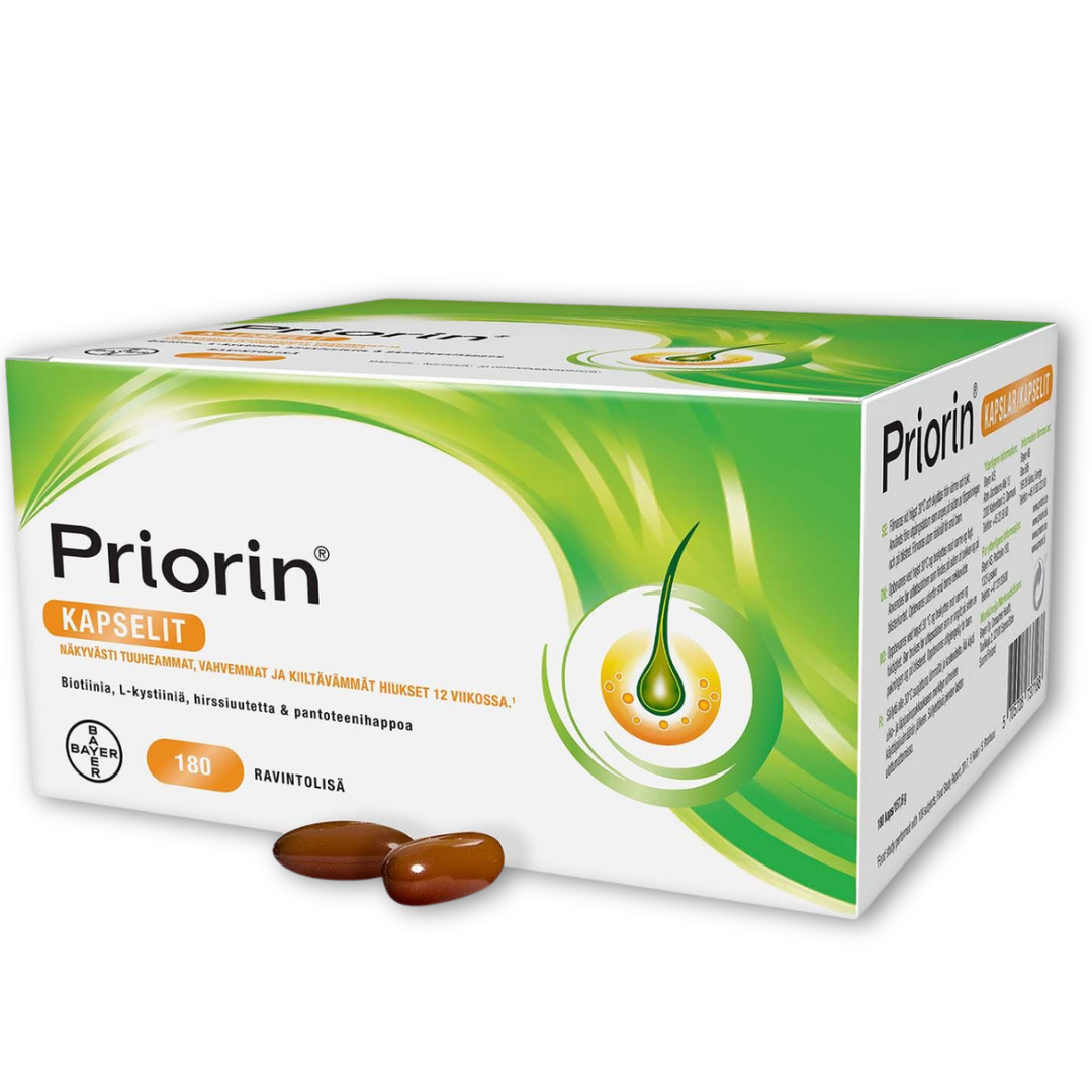 Priorin-kapselit, 180 Kaps