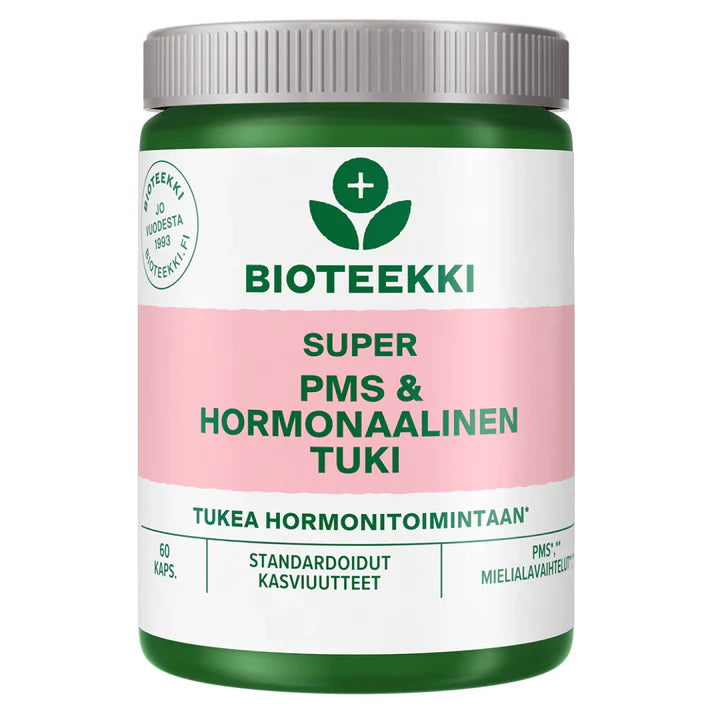 Bioteekki Super PMS & Hormonaalinen tuki 60 kaps