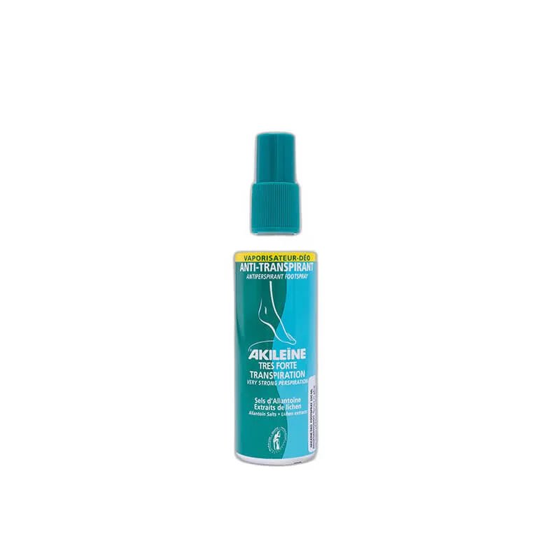 Akileine Anti-Perspirant Footspray - Jalkasuihke hikisille jaloille - Apteekki 360 Helsinki - Verkkoapteekki