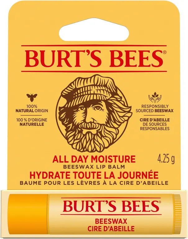 Burts Beesin huulivoide mehiläisvahalla, 4,25 g - Luonnollinen kosteuttava huulivoide