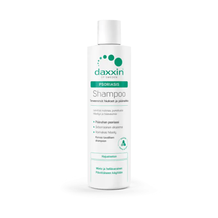 Daxxin psoriasis shampoo 300 ml - tehokas hoitava shampoo psoriasikseen kärsiville