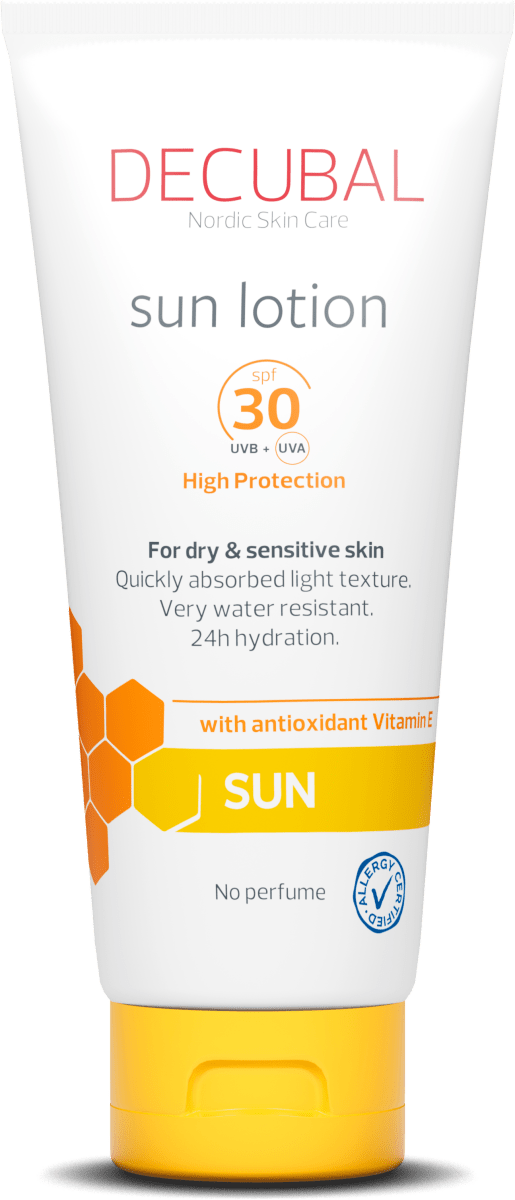 Decubal Body Sunlotion SPF30 Tuubi - Moisturizing sun protection for all skin types