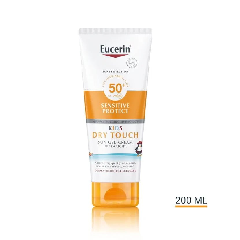 Eucerin Sun Kids Dry Touch SPF50 aurinkorasva lapsille