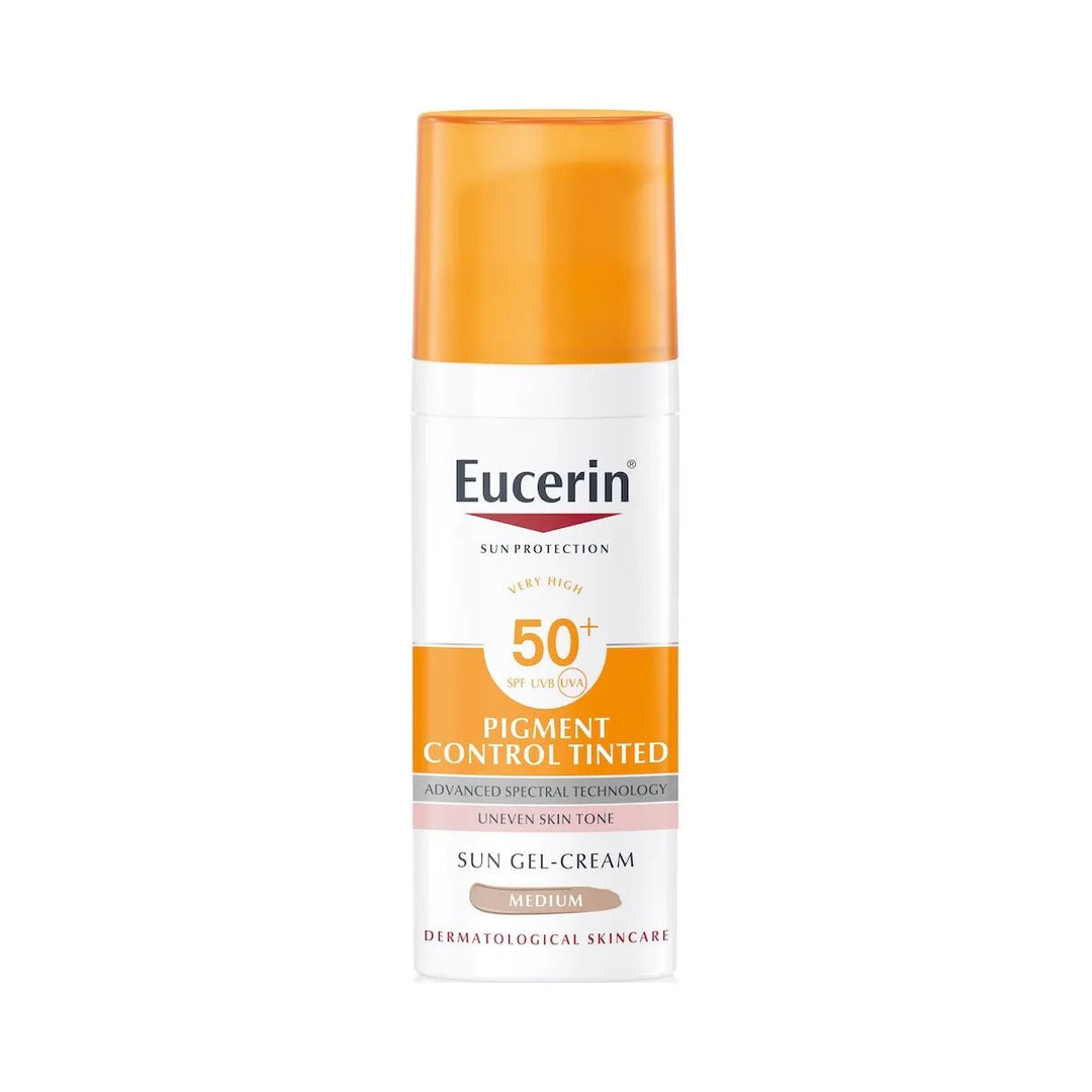 Eucerin Sun Pigment Control Tinted SPF50+ aurinkosuojavoide kasvoille