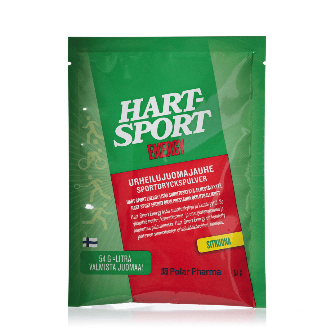 Hart-Sport Urheilujuomajauhe Pussi 54 g