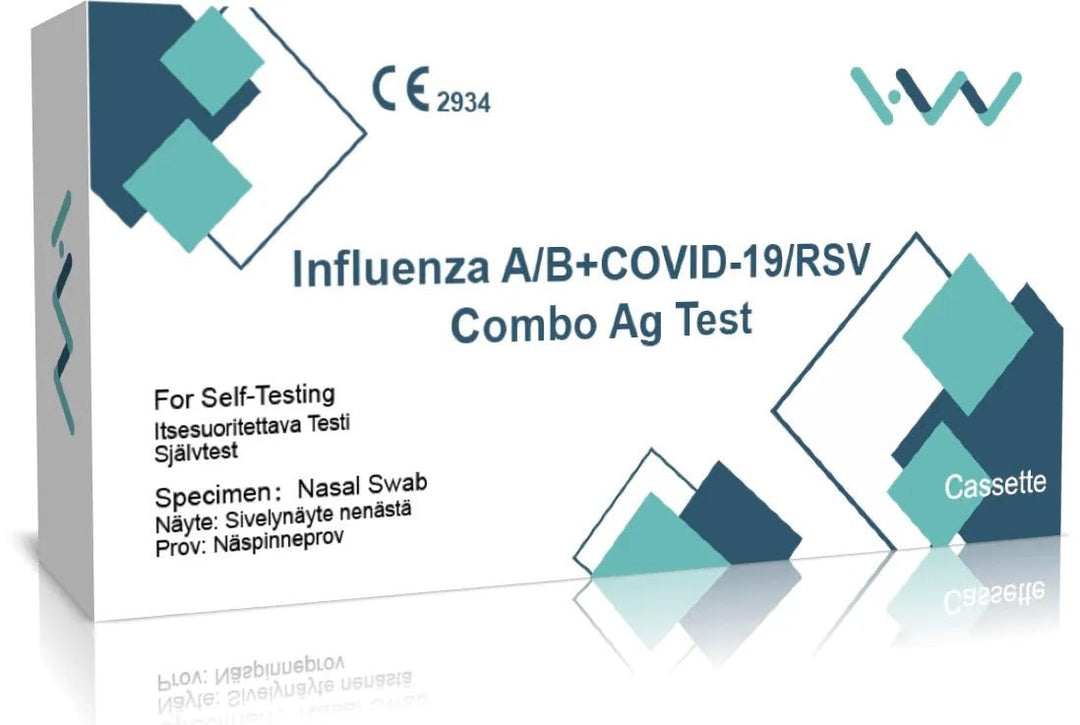 Influenssa A/B+COVID-19/RSV yhdistelmätesti - Apteekki 360 Helsinki - Verkkoapteekki