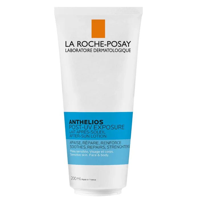 La Roche-Posay Anthelios After Sun -voide 200 ml, joka auttaa palauttamaan ihon kosteustasapainon auringonoton jälkeen