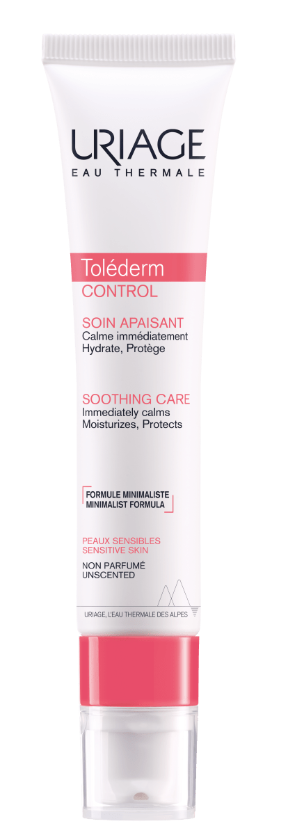 Uriage Tolederm Control rauhoittava hoitovoide 40 ml, ihonhoitotuote herkälle iholle