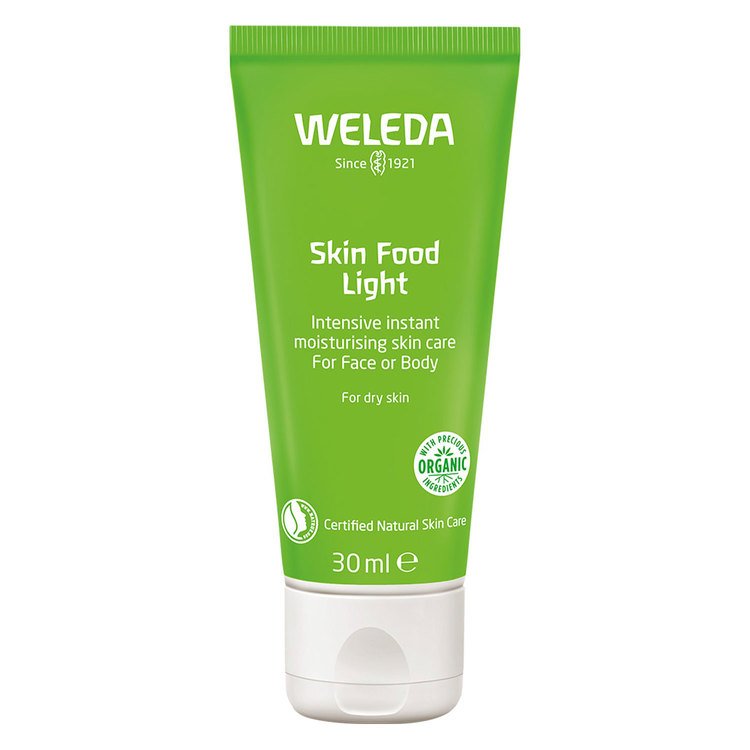Weleda Skin Food Light Luomu FI-EKO-201 30 ml - Kevyt luonnollinen ihovoide kosteuttaa ja pehmentää kuivaa ihoa kasvoille ja koko vartalolle