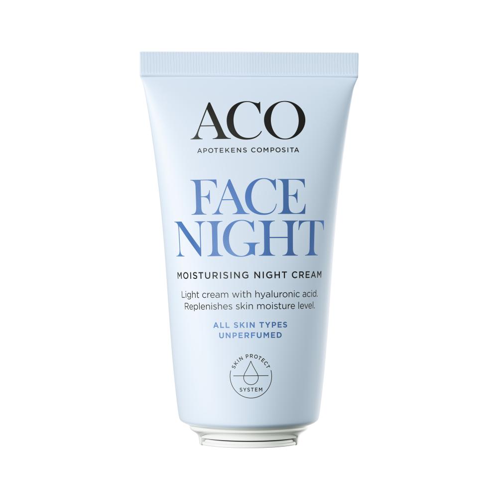 ACO Face DC Moisturising Night Cream
