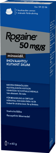 ROGAINE 50 MG/G ihovaahto 60 g