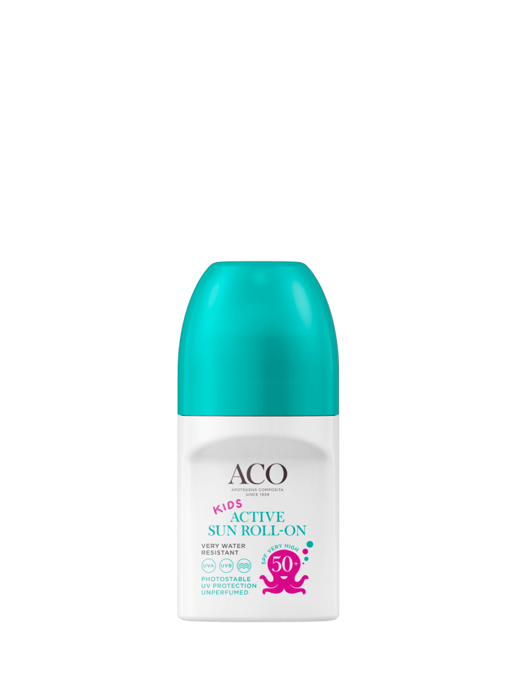 Aco Sun Kids Active Roll-On Hajusteeton - Apteekki 360 Helsinki - Verkkoapteekki