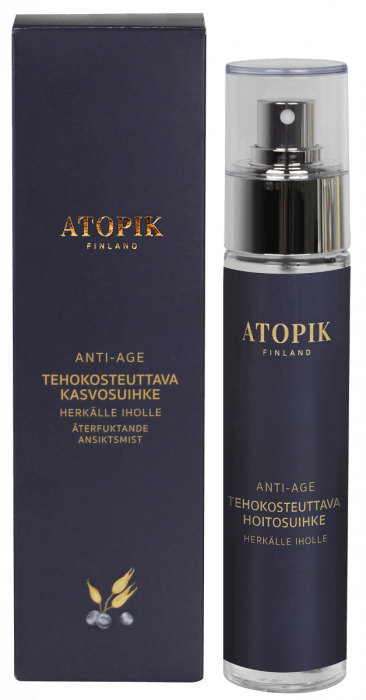 Atopik Anti-Age Tehokosteuttava Kasvosuihke - Apteekki 360 Helsinki - Verkkoapteekki