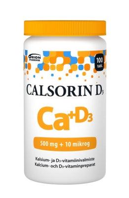 Calsorin 500 Mg + D3 10 Mikrog - Apteekki 360 Helsinki - Verkkoapteekki