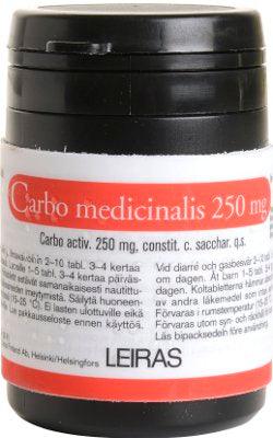 Carbo Medicinalis 250 Mg Tabl - Apteekki 360 Helsinki - Verkkoapteekki