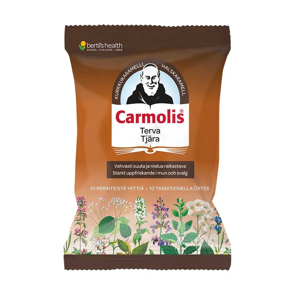 Carmolis Terva Kurkkukaramelli - Apteekki 360 Helsinki - Verkkoapteekki