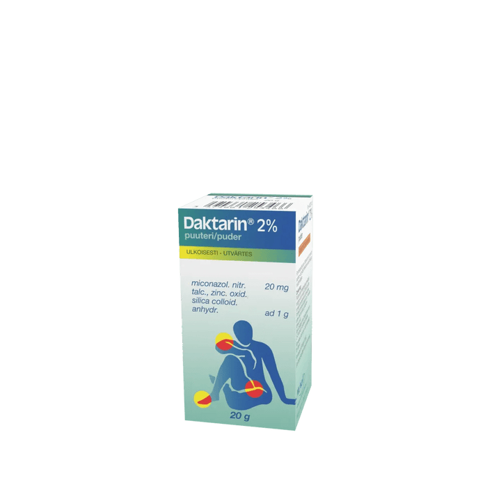 Daktarin 20 Mg/G Puuteri - Apteekki 360 Helsinki - Verkkoapteekki