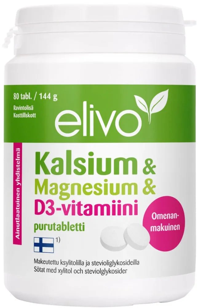 Elivo Kalsium-Magnesium-D - Apteekki 360 Helsinki - Verkkoapteekki