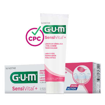 Gum Sensivital+ Hammastahna - Apteekki 360 Helsinki - Verkkoapteekki