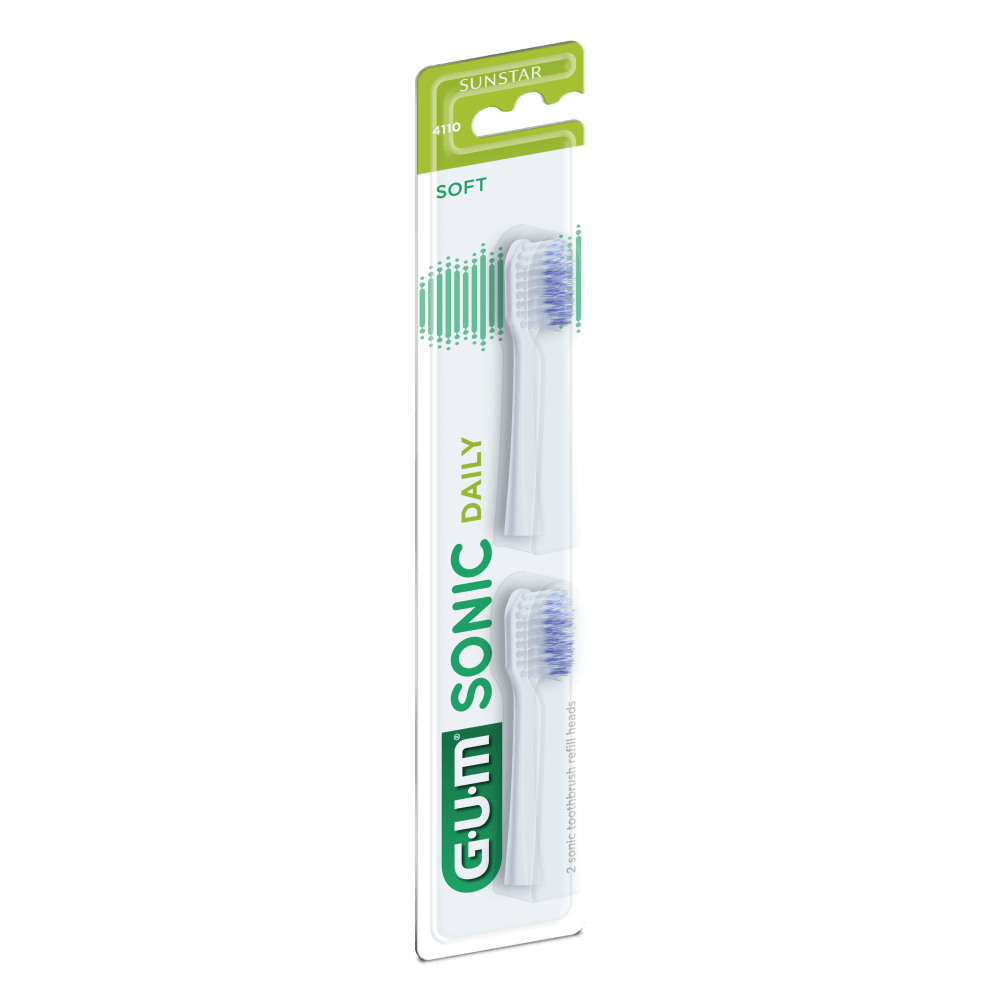 Gum Sonic Daily Vaihtoharjaspäät - Apteekki 360 Helsinki - Verkkoapteekki