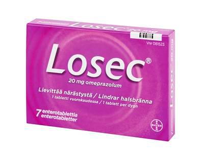 Losec 20 Mg Enterotabl - Apteekki 360 Helsinki - Verkkoapteekki
