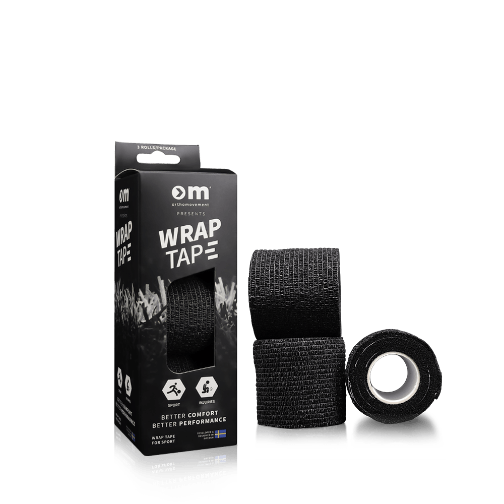 Om Wrap Tape 5Cm/4,5M - Black - Apteekki 360 Helsinki - Verkkoapteekki