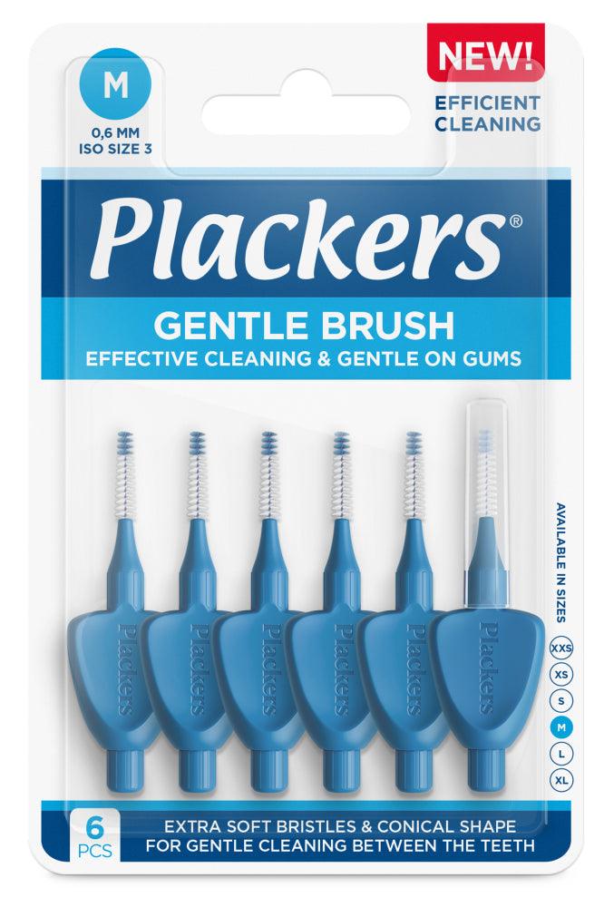 Plackers Gentle Brush M 0.6 Mm Hammasväliharja - Apteekki 360 Helsinki - Verkkoapteekki