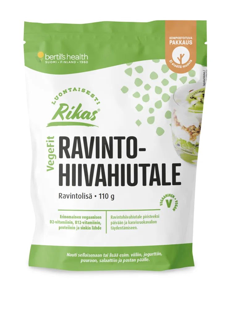 Rikas Vegefit Ravintohiivahiutale - Apteekki 360 Helsinki - Verkkoapteekki