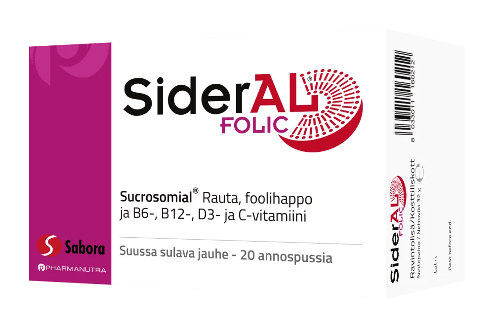 Sideral Folic 30Mg - Apteekki 360 Helsinki - Verkkoapteekki