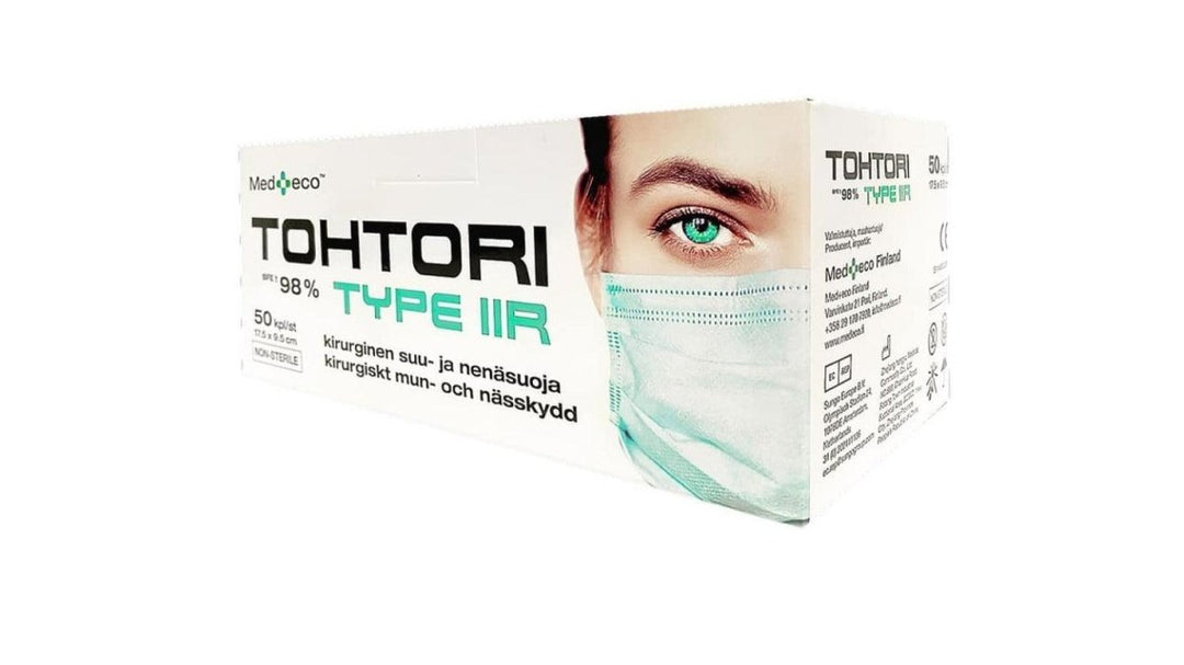 Tohtori Type Iir Suu- Ja Nenäsuoja 50 Kpl - Apteekki 360 Helsinki - Verkkoapteekki