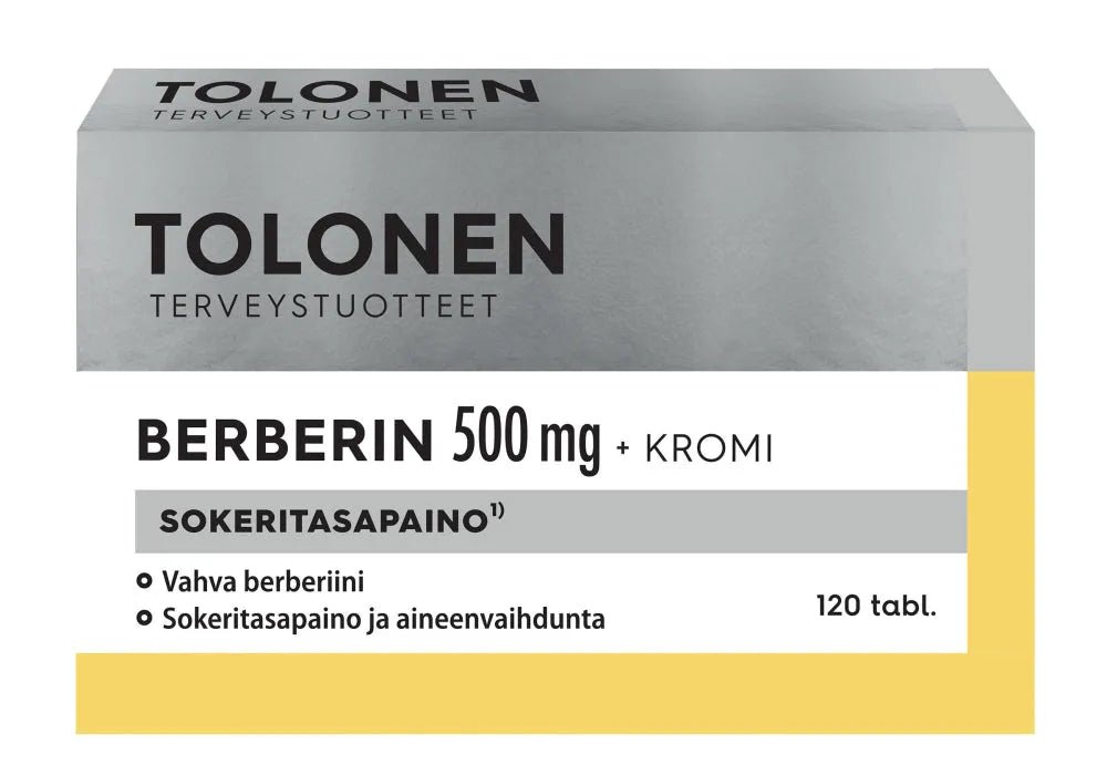Tolonen Berberin + Kromi - Apteekki 360 Helsinki - Verkkoapteekki