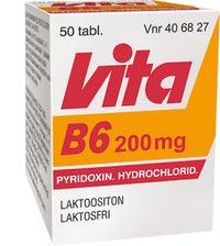 Vita-B6 200 Mg Tabl - Apteekki 360 Helsinki - Verkkoapteekki