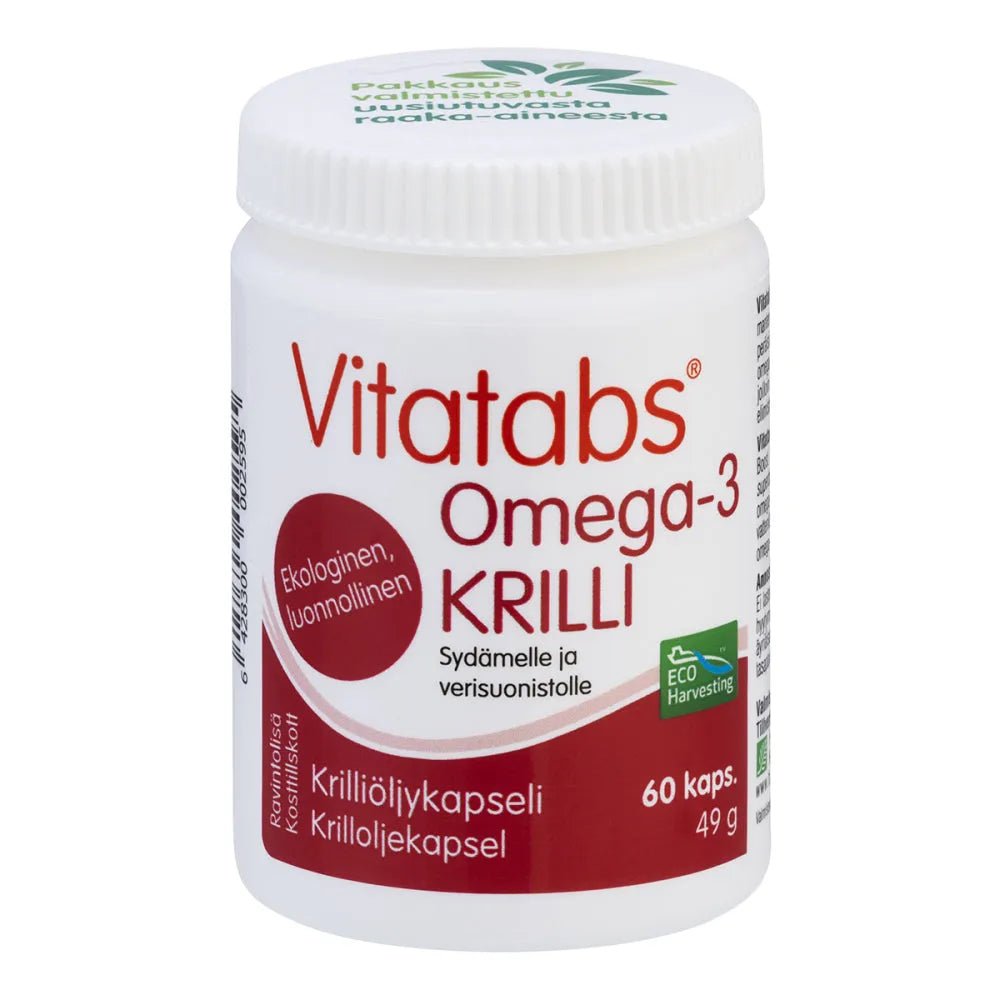 Vitatabs Omega-3 Krilli - Apteekki 360 Helsinki - Verkkoapteekki