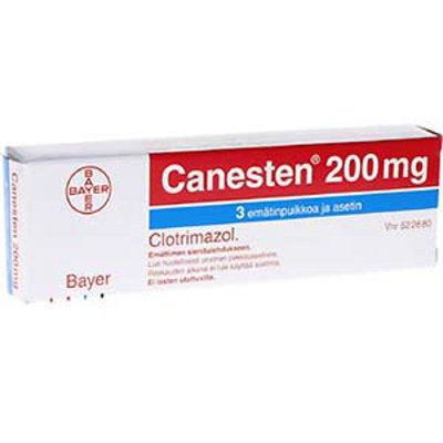 Canesten 200 Mg Emätinpuikko, Tabl - Apteekki 360 Helsinki - Verkkoapteekki
