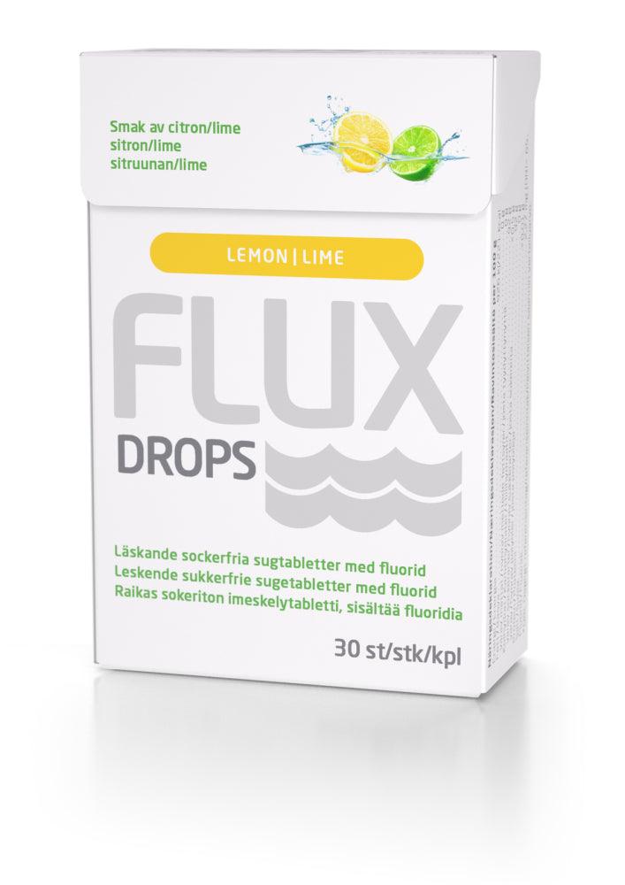 Flux Drops Imeskelytabletti Sitruuna-Lime - Apteekki 360 Helsinki - Verkkoapteekki
