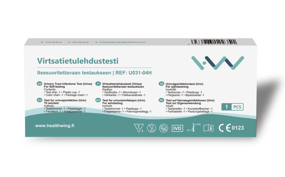 H&W Virtsatietulehdustesti - Apteekki 360 Helsinki - Verkkoapteekki