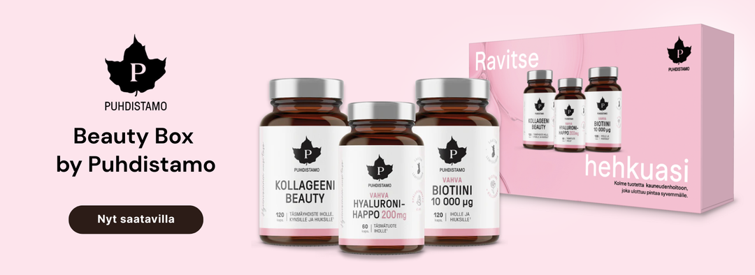 Puhdistamo Beauty -vitamiinit & ravintolisät