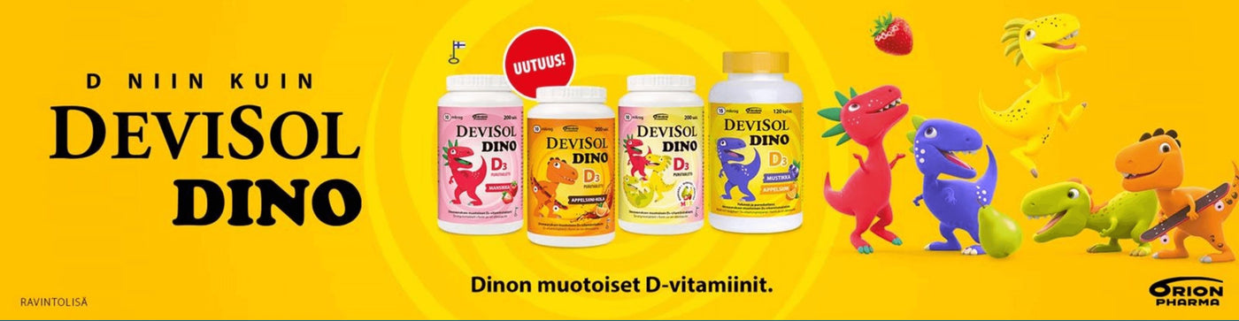 Devisol Dinot - D-vitamiinit lapsille