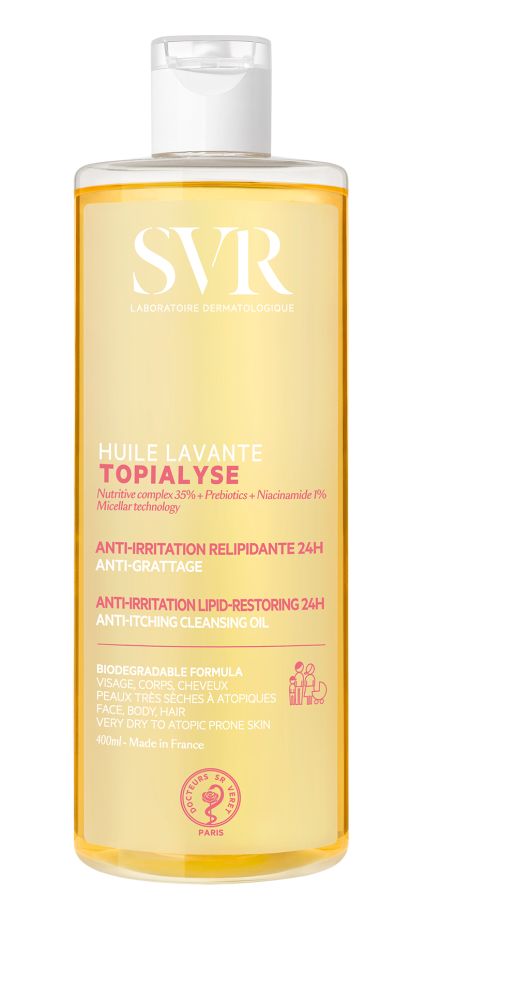 SVR Topialyse Huile Pesuöljy hajustettu 400 ml