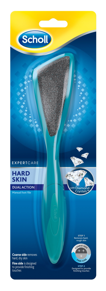 Scholl Dual Action jalkaraspi 1 kpl