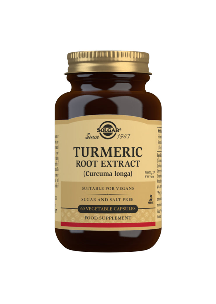 Solgar Kurkumiiniuute (Turmeric Root Extract) 60 kaps
