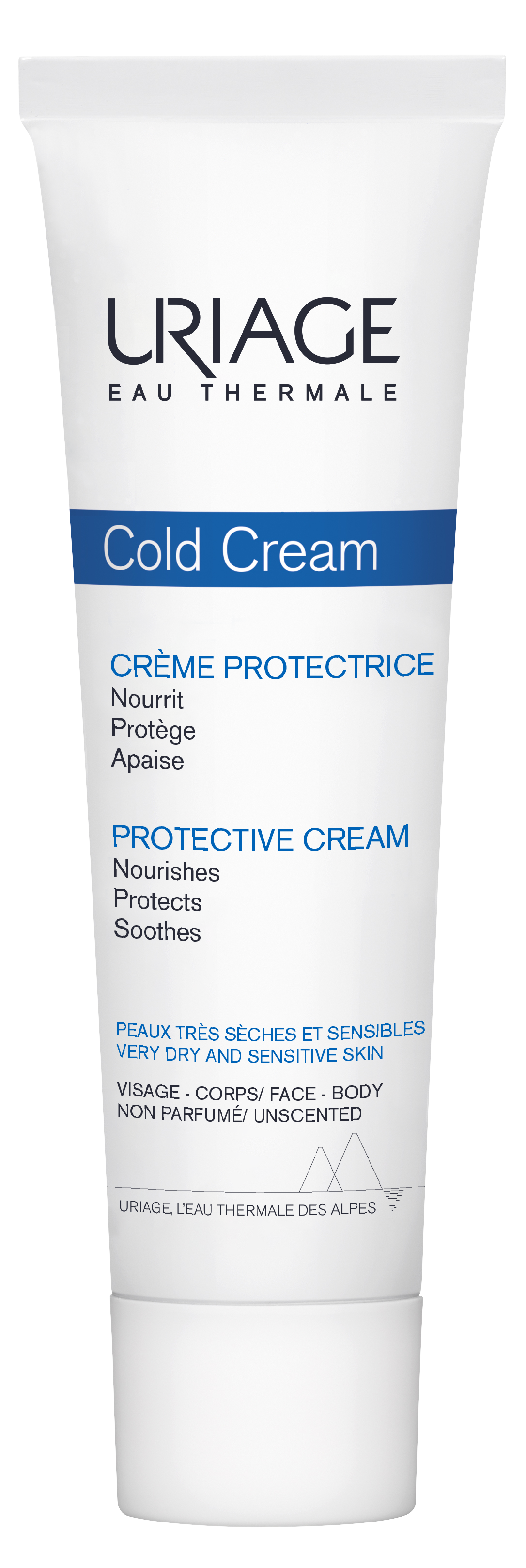 Uriage Cold Cream Protective 100 ml - Ravitseva ja suojaava kosteusvoide kuivalle iholle