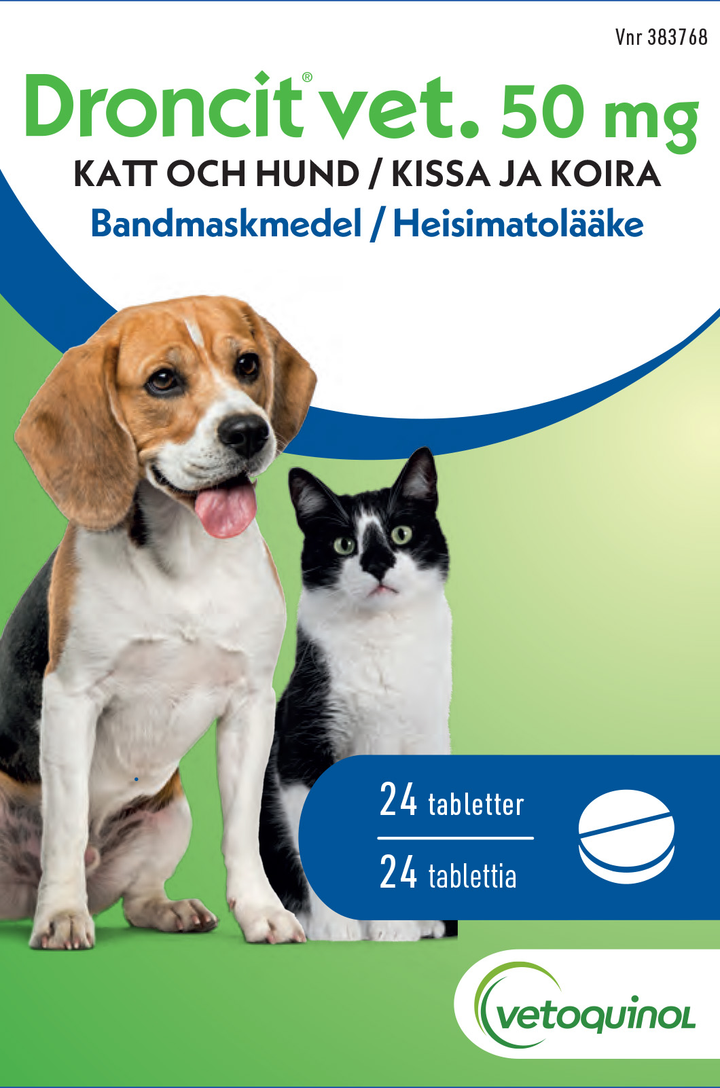 Droncit Vet 50 mg Tabl