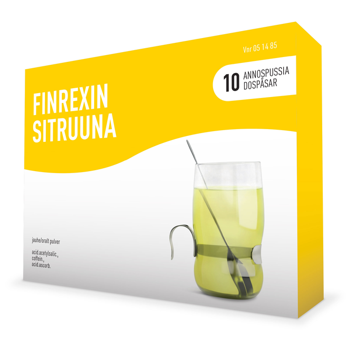 FINREXIN SITRUUNA 350/30/300 MG jauhe, 5 g