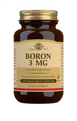 Solgar Boori (Na-boraatti) 3 mg 100 kaps