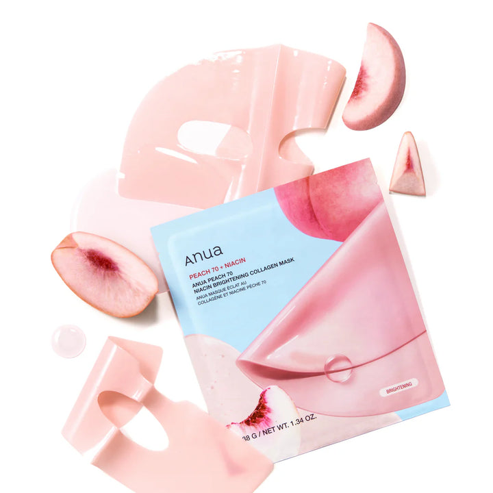 Anua Peach 70 Brightening Collagen Mask 1 kpl