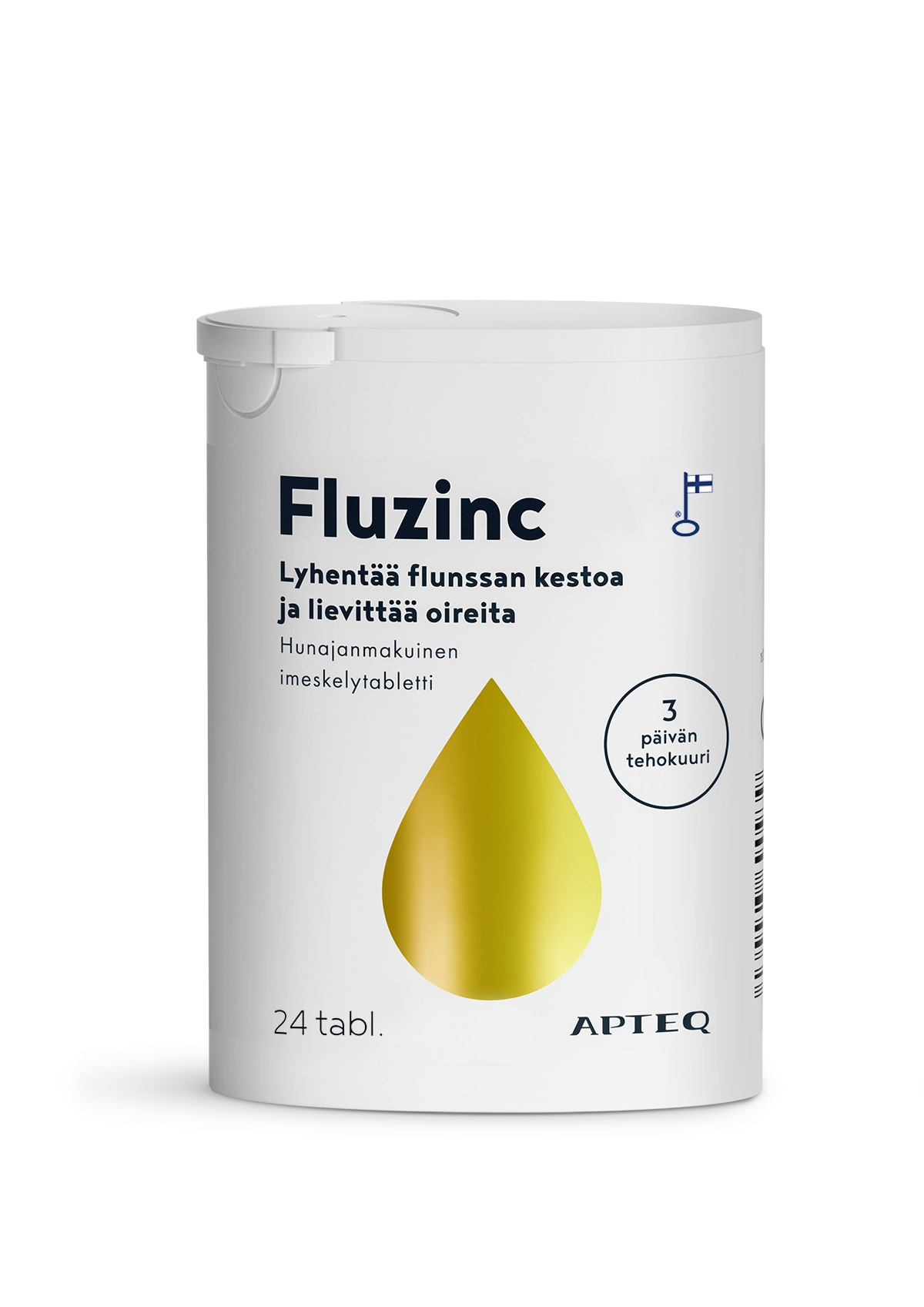 Apteq Fluzinc Hunaja, 24 tabl ja 72 tabl