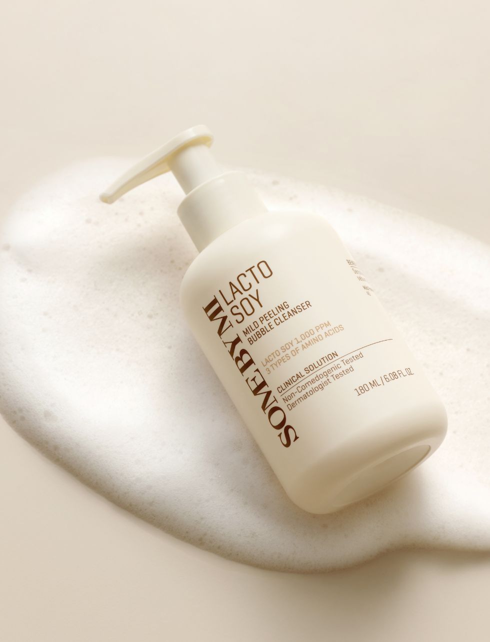 Some By Mi Lactosoy Mild Bubble Peeling Cleanser 180 ml