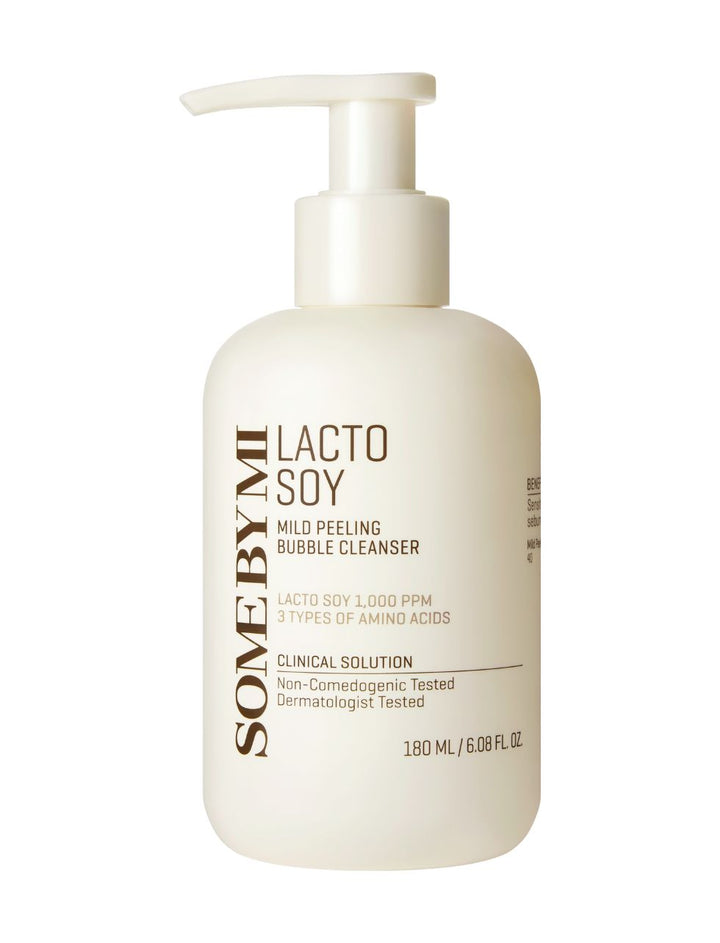 Some By Mi Lactosoy Mild Bubble Peeling Cleanser 180 ml